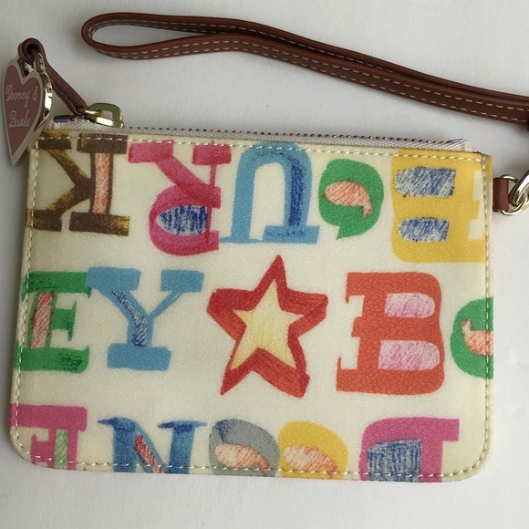 Dooney & Bourke Multi Color Wristlet - Picture 2 of 5